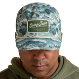 Golf Georgia Landscape Unisex Rope Hat Green O/S
