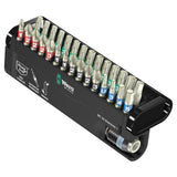 Wera Stainless Rapidaptor Bit Holder with 1/4 Stainless Bits (30 Piece)