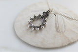 Rosary Bead necklace |925 Sterling Silver