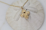 Four Way Cross 14K Gold