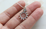 Rosary Bead necklace |925 Sterling Silver