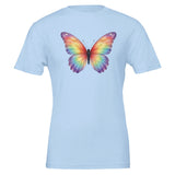 Rainbow Butterfly Premium Crewneck T-shirt