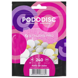 STALEKS PRO M PODODISC DISPOSABLE FILES SOFT BASE FOR PEDICURE DISC 20MM (50 PCS) PDFS-20- STALEKS™