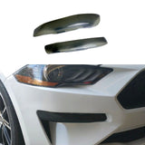 Tint My Light Front Turn Signal Covers fit 2018-2023 Mustang GT, EcoBoost; Smoked