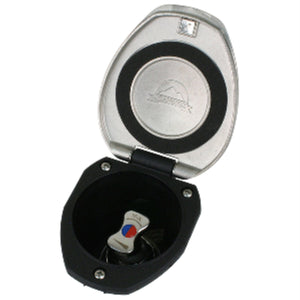Scandvik Reccesed T Handle Mixer Ss W/ Black Cup