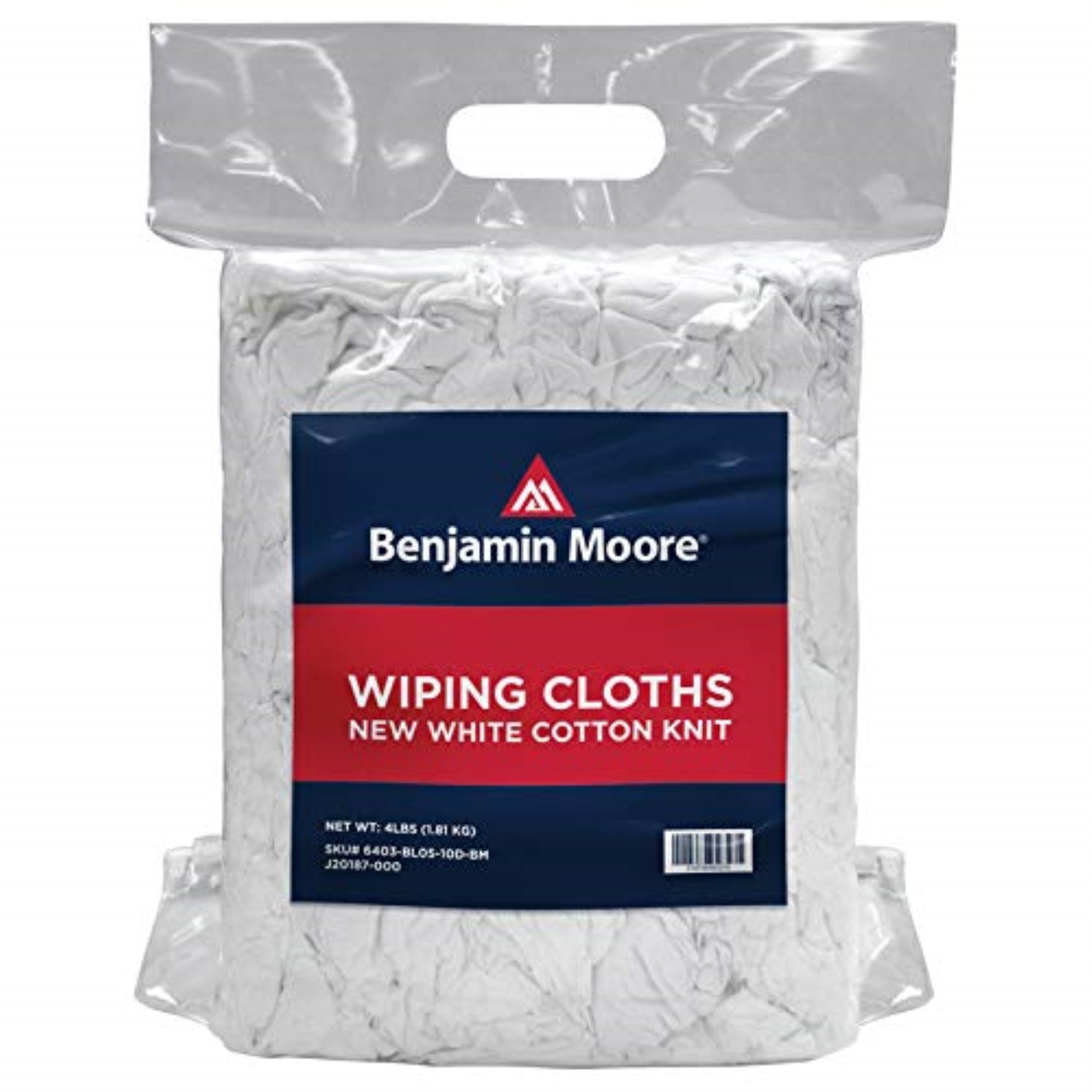 1005317 Wiping Cloth Cotton Wht Benjamin Moore Cotton Wiping Cloth 4 Lb (Pack Of 10)