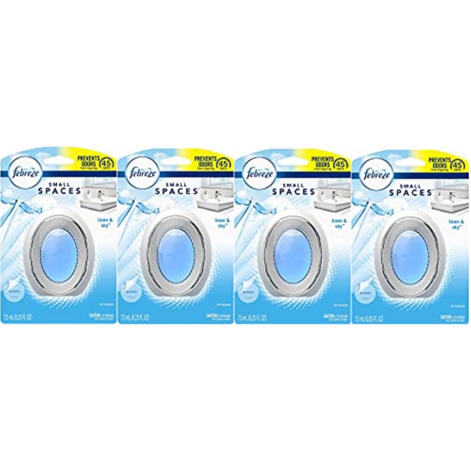 1006266 Febreze Small Spaces Lin Febreze Small Spaces Linen & Sky Scent Air Freshener 0.25 Oz Liquid (Pack Of 6)