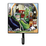 Caroline'S Treasures 1007Sh4 Eggplant And New Orleans Beers Leash Holder Or Key Hook, Small, Multicolor