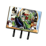 Caroline'S Treasures 1007Th68 Eggplant And New Orleans Beers Leash Or Key Holder, Large, Multicolor