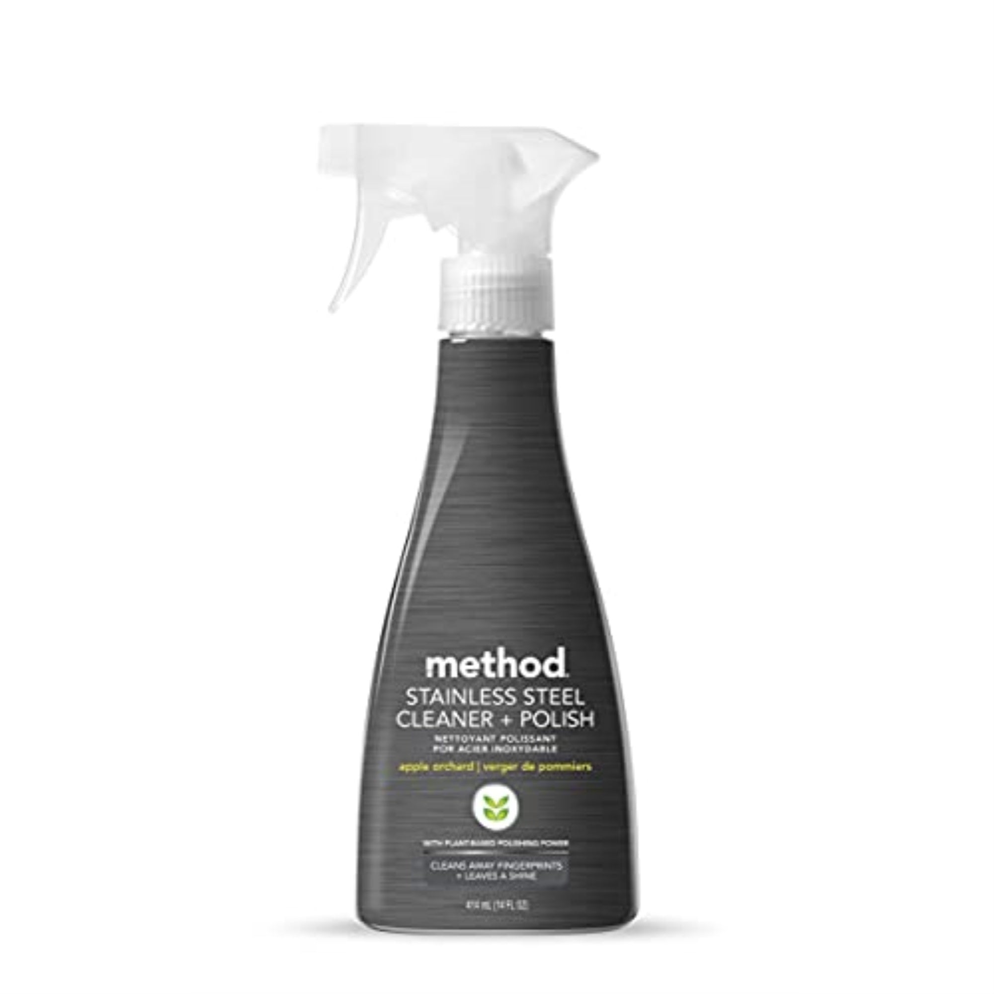 1010660 Stainlesssteel Clnr 14Oz Method Apple Orchard Scent Stainless Steel Cleaner & Polish 14 Oz Spray (Pack Of 6)