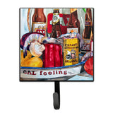 Caroline'S Treasures 1010Sh4 Vernon'S And New Orleans Beers Leash Holder Or Key Hook, Small, Multicolor
