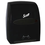 Hard Towel Dispenser Blk (Pack Of 1)