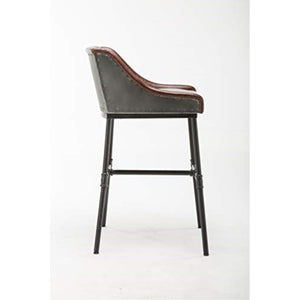 (Mh) Parlor Upholstered Bar Stool [Wine]