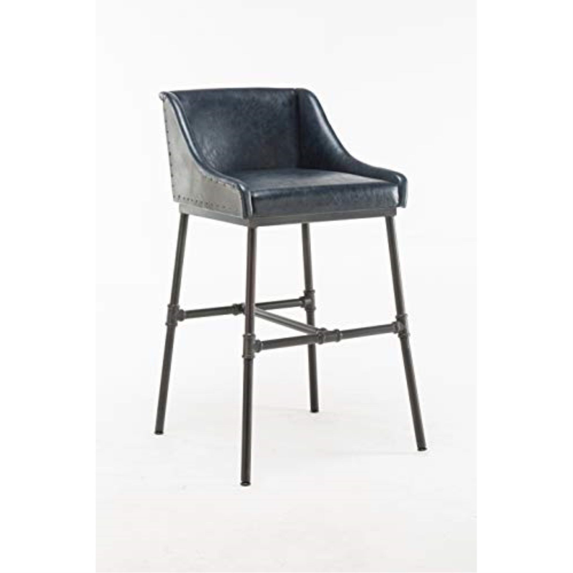 (Mh) Parlor Upholstered Bar Stool