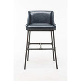 (Mh) Parlor Upholstered Bar Stool