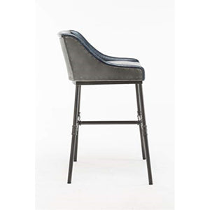 (Mh) Parlor Upholstered Bar Stool