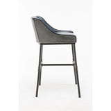 (Mh) Parlor Upholstered Bar Stool