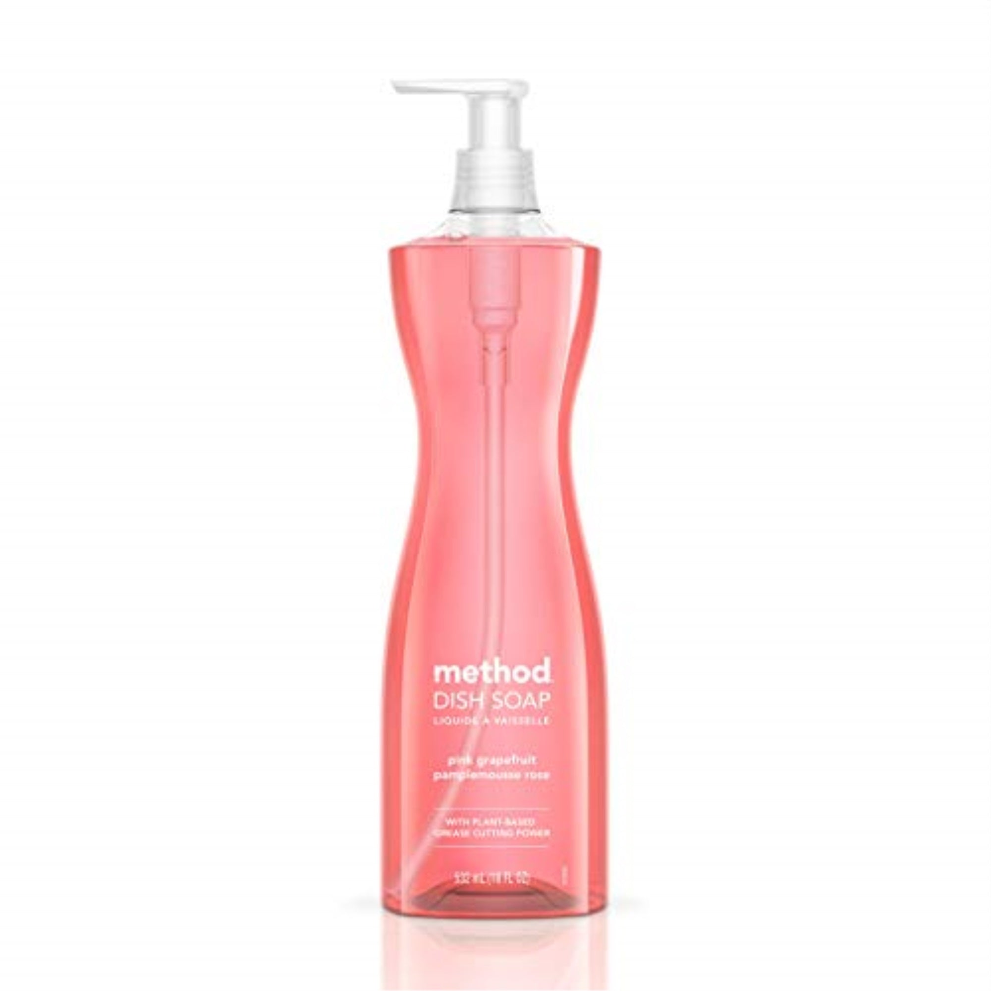 1014509 Method Dishsoap Pkgrpfrt Method Pink Grapefruit Scent Liquid Dish Soap 18 Oz (Pack Of 6)