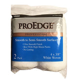 1014624 Roller Cover 4X3/8'''' 2Pk Linzer Proedge Woven 4 In. W X 3/8 In. S Trim Paint Roller Cover (Pack Of 6)