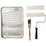 1014627 Paint Tray Kit Metal 6Pc Linzer Best Metal 11 In. W X 15 In. L 1 Qt Paint Tray Kit (Pack Of 6)