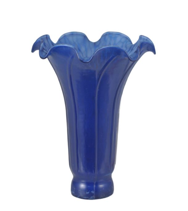 4W X 6H Blue Pond Lily Shade