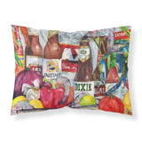 Caroline'S Treasures 1017Pillowcase New Orleans Beers And Spices Moisture Wicking Fabric Standard Pillowcase, Large, Multicolo