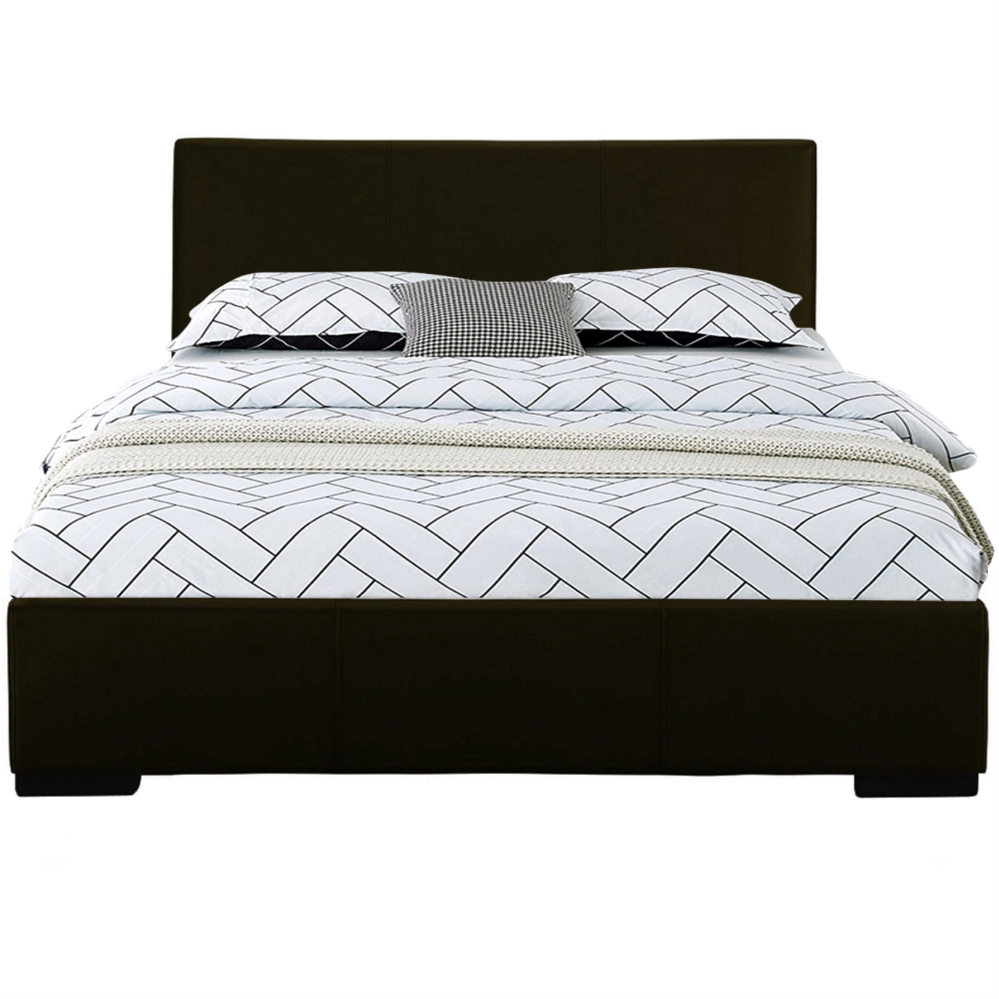 Abbey Platform Bed, Black, King
