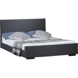 Abbey Platform Bed, Gray, King