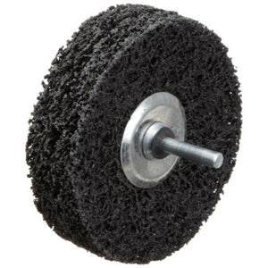 1024396 Spindle-Mnt Wheel 4'''' Norton Rapid Strip 4 In. D X 1 In. S Silicon Carbide Disc Spindle-Mounted Wheel 1 Each (Pack Of