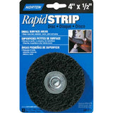 1024398 Spindle-Mnt Wheel 4'''' Norton Rapid Strip 4 In. D X 1/2 In. S Silicon Carbide Disc Spindle-Mounted Wheel 1 Each (Pack O