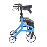 Nitro Sprint Rollator Rolling Walker, Tall, Blue
