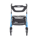 Nitro Sprint Rollator Rolling Walker, Tall, Blue