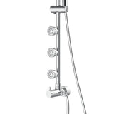 Pulse Showerspas Lanikai Showerspa Chrome Shower System