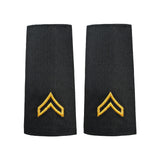 Army E4 Corporal Shoulder Marks - Male (Large)