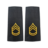 Army E7 Sergeant First Class Shoulder Marks - Large/Male