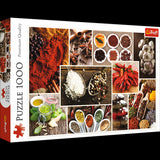 Trefl 1000 Piece Jigsaw Puzzle, Spices, Collage