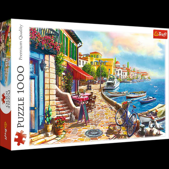 Trefl 1000 Piece Jigsaw Puzzle, Sunny Embankment