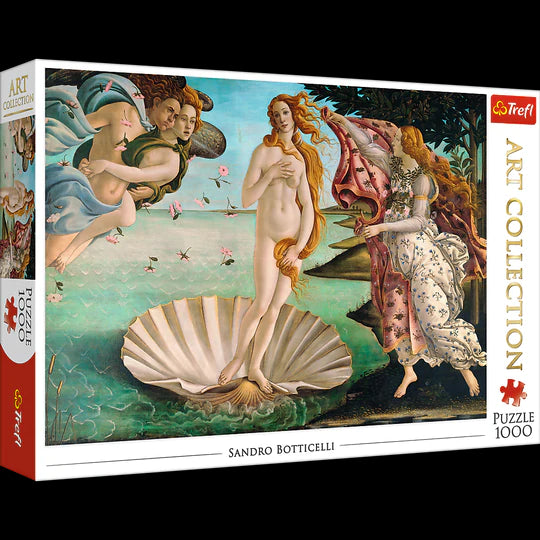 Trefl 1000 Piece Jigsaw Puzzle, The Birth Of Venus, Botticelli