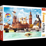 Trefl 1000 Piece Jigsaw Puzzle, Dogs In London