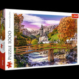 Trefl 1000 Piece Jigsaw Puzzle Autumn Bavaria, Alps, Multicolor