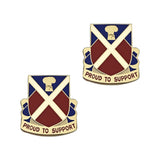 Army 10th Support Battalion (10th BSB) Unit Crest (Pair)