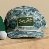 Golf Georgia Landscape Unisex Rope Hat Green O/S