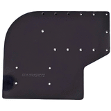 Sea Brackets Large Offset Trolling Motor Plate f/Garmin Kraken Black