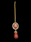 BR504 Arzoo garnet choker set  ( READY TO SHIP )