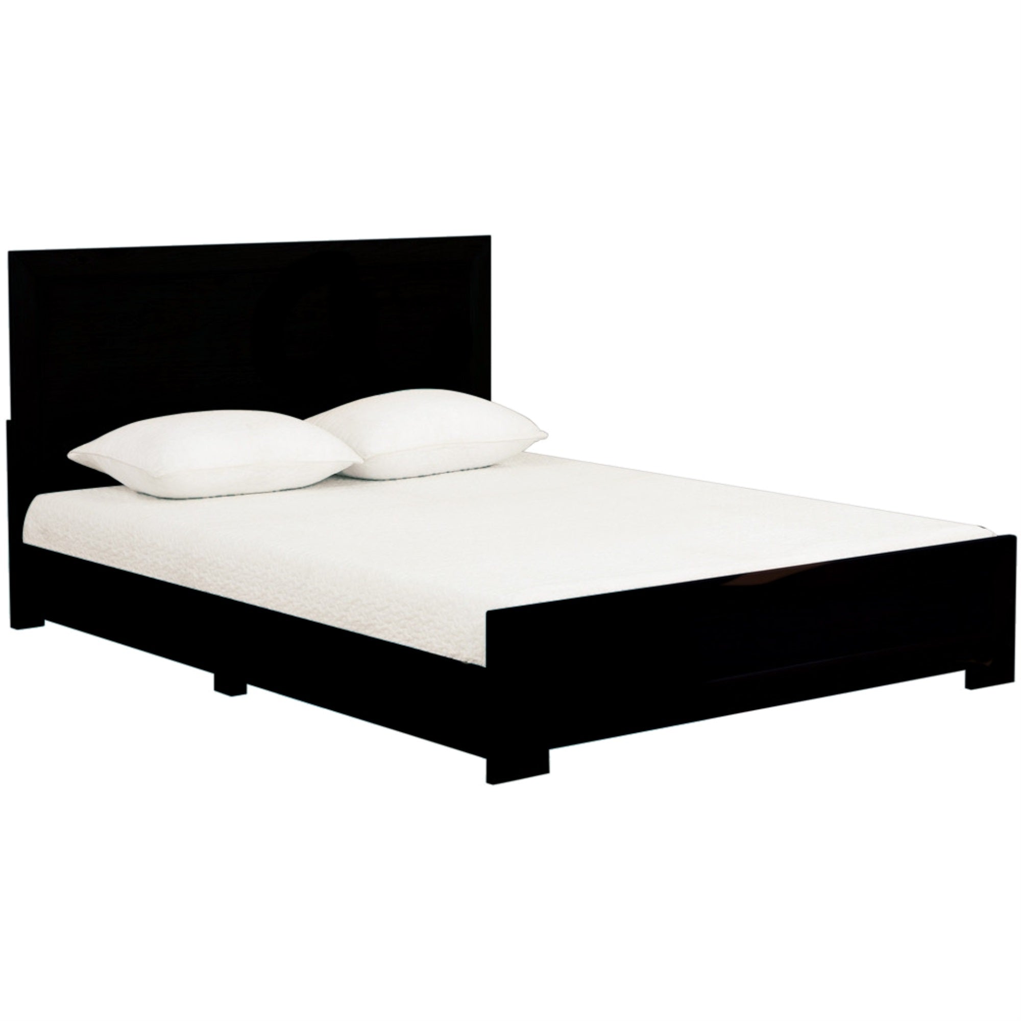 Oxford Platform Bed, Black, Full