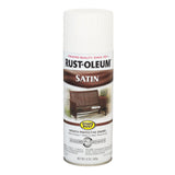 SPRYPAINT SATN WHT 12OZ (Pack of 6)