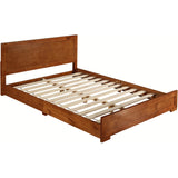 Oxford Platform Bed, Cherry, King