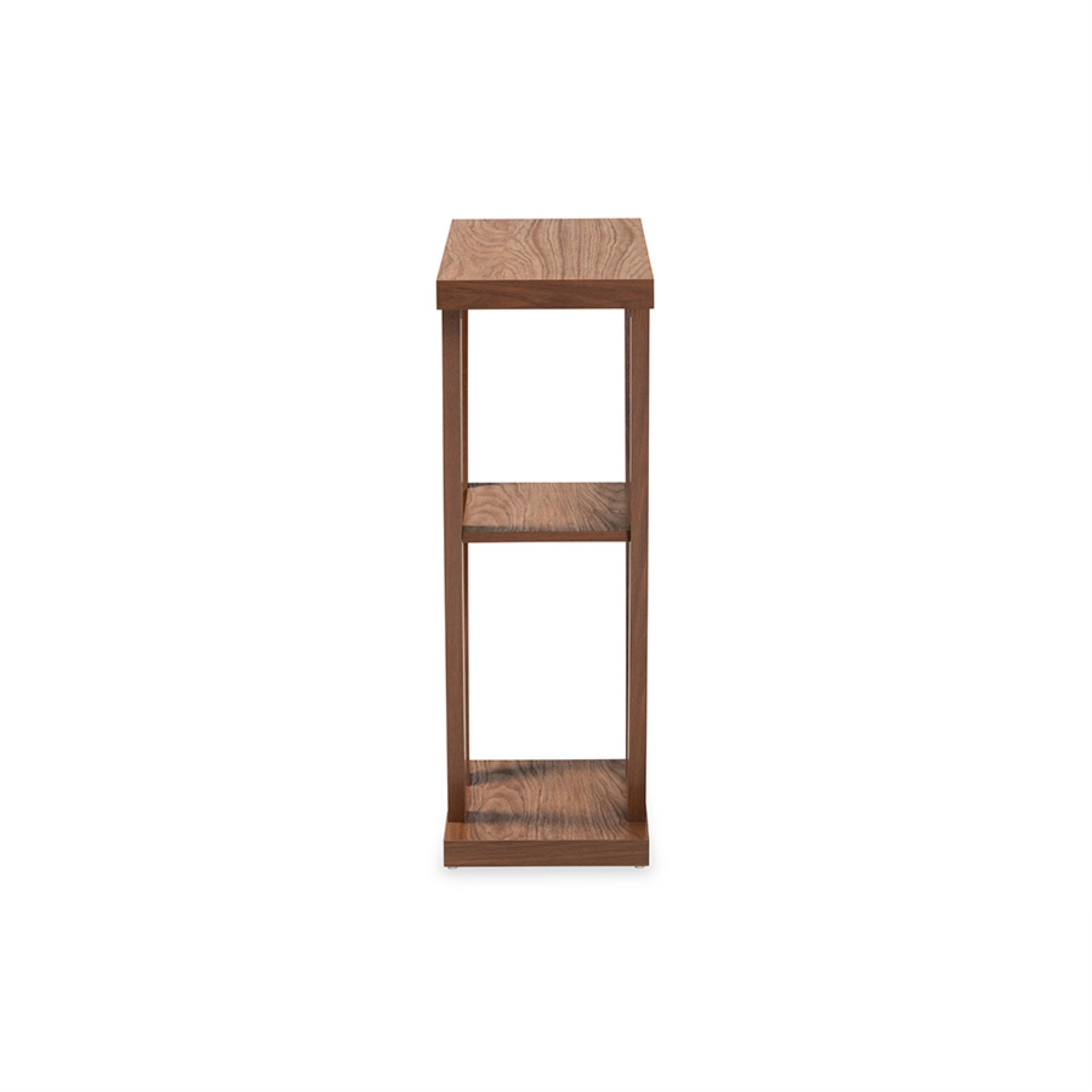 Baxton Studio Boone Modern And Contemporary Walnut Brown Finished Wood Console Table