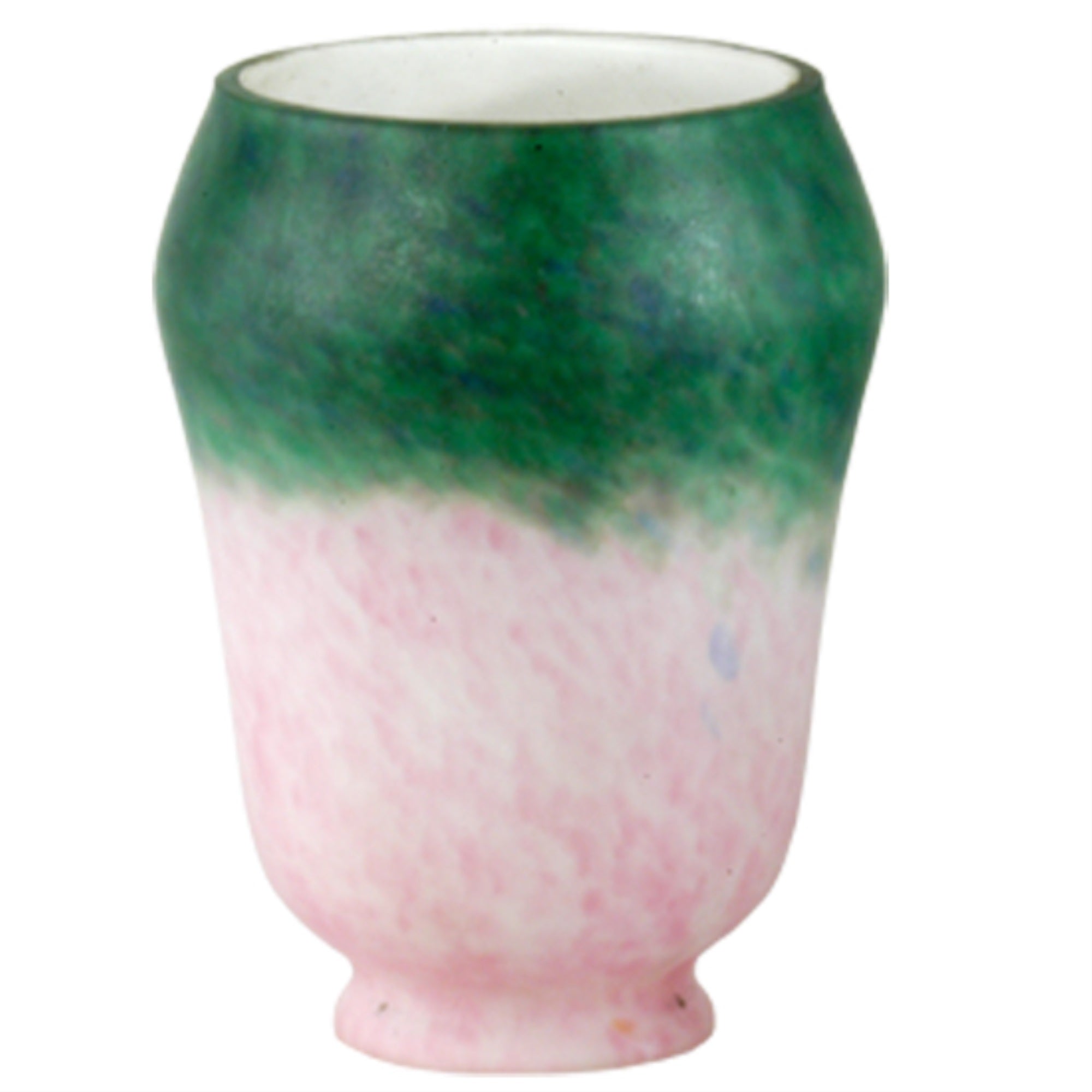 4W Pink/Green Grape Pate-De-Verre Shade