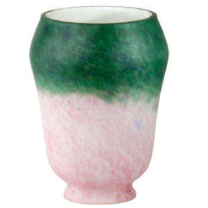 4W Pink/Green Grape Pate-De-Verre Shade